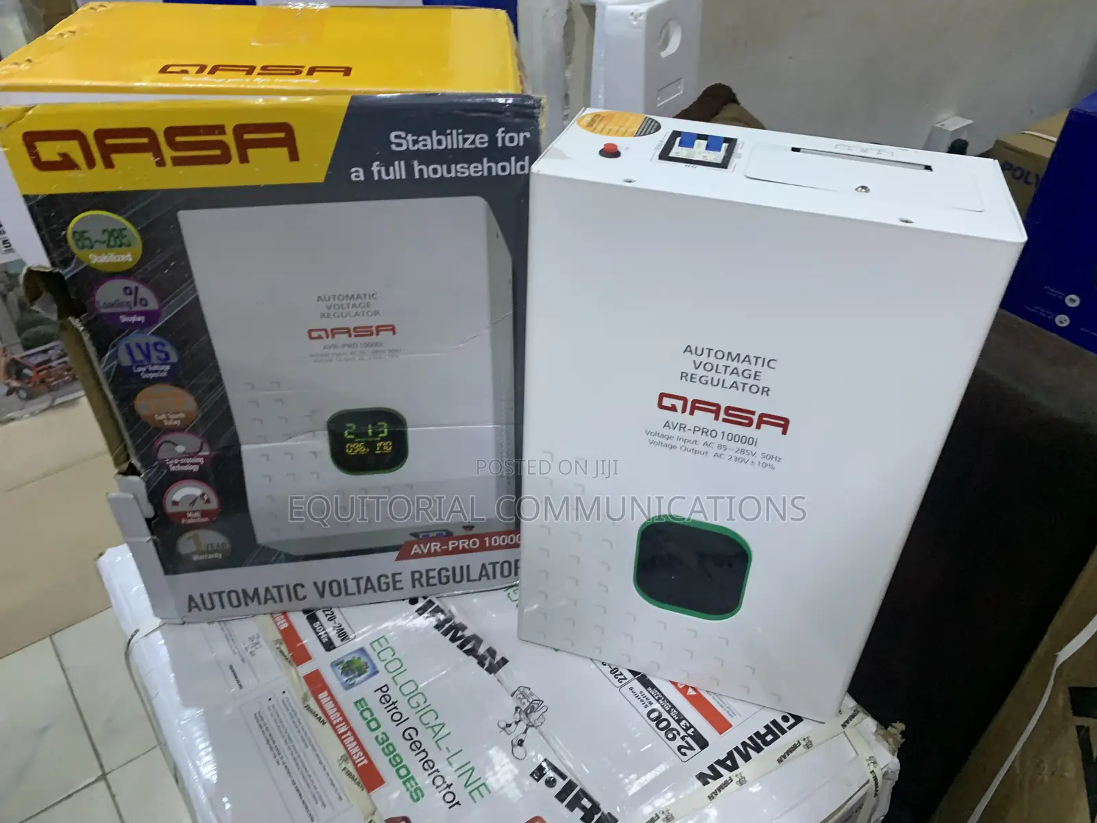QASA 10000W Power Guard Wall Stabilizer