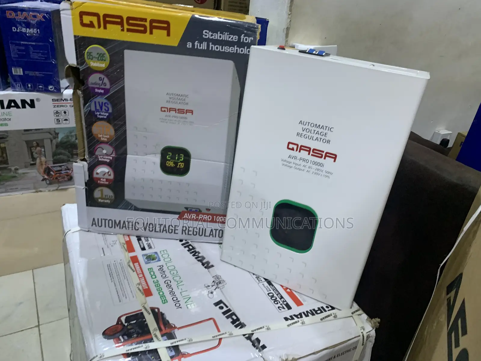 QASA 10000W Industrial Wall Stabilizer