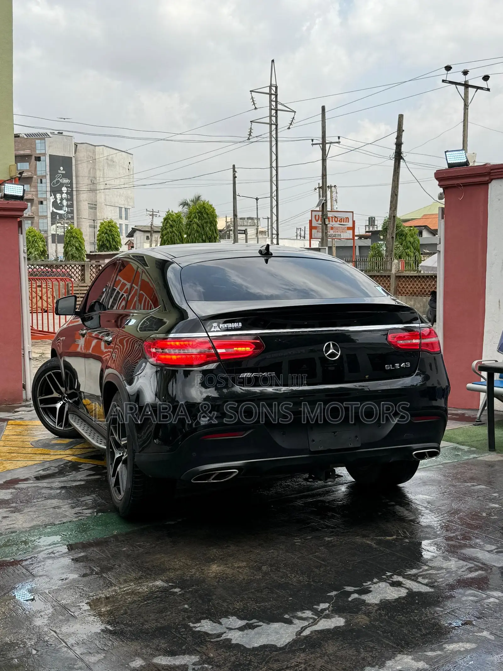 Mercedes-Benz GLE-Class AMG GLE 43 4MATIC 2019 Black