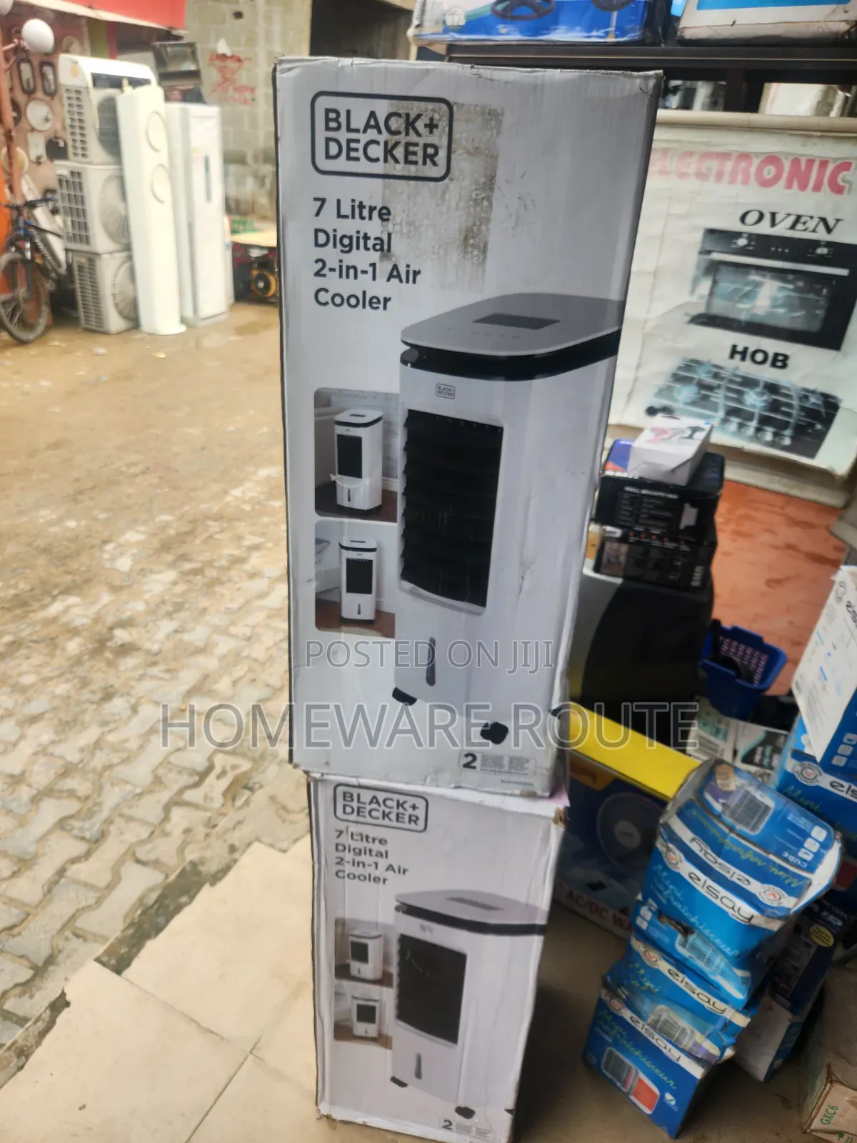 Black and Decker 2in1 7litre Digital Aircooler