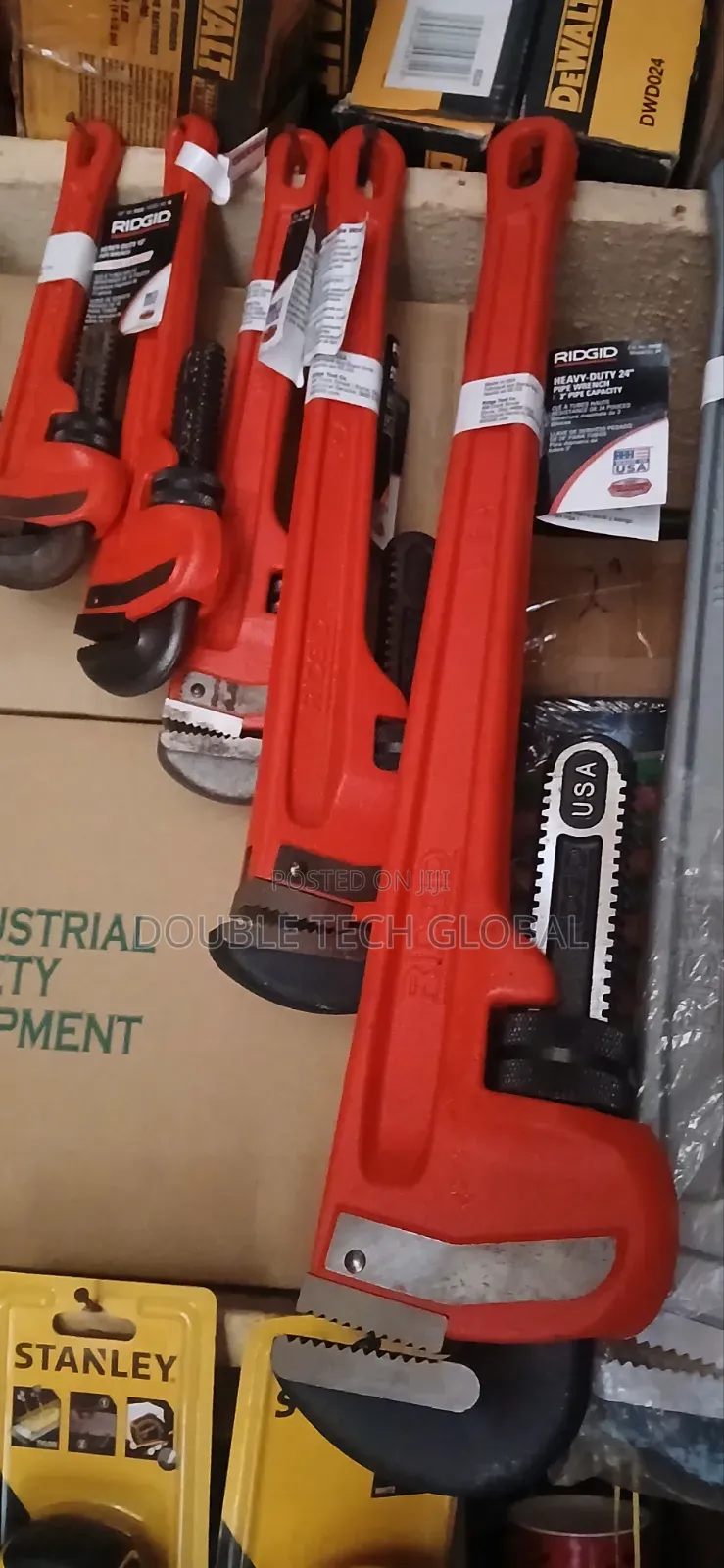 48" RIDGID Pipe Wrench USA Original
