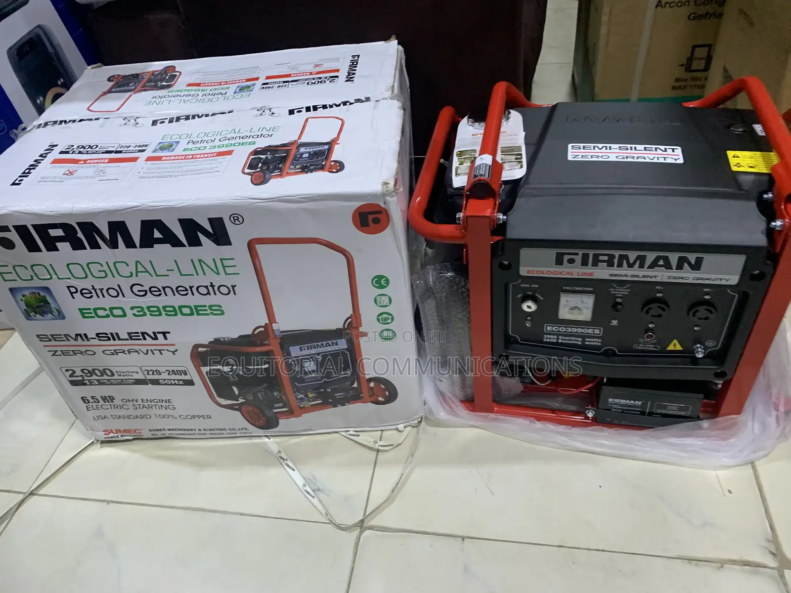 SUMEC FIRMAN 2.9KVA Generator With 15L Fuel Tank
