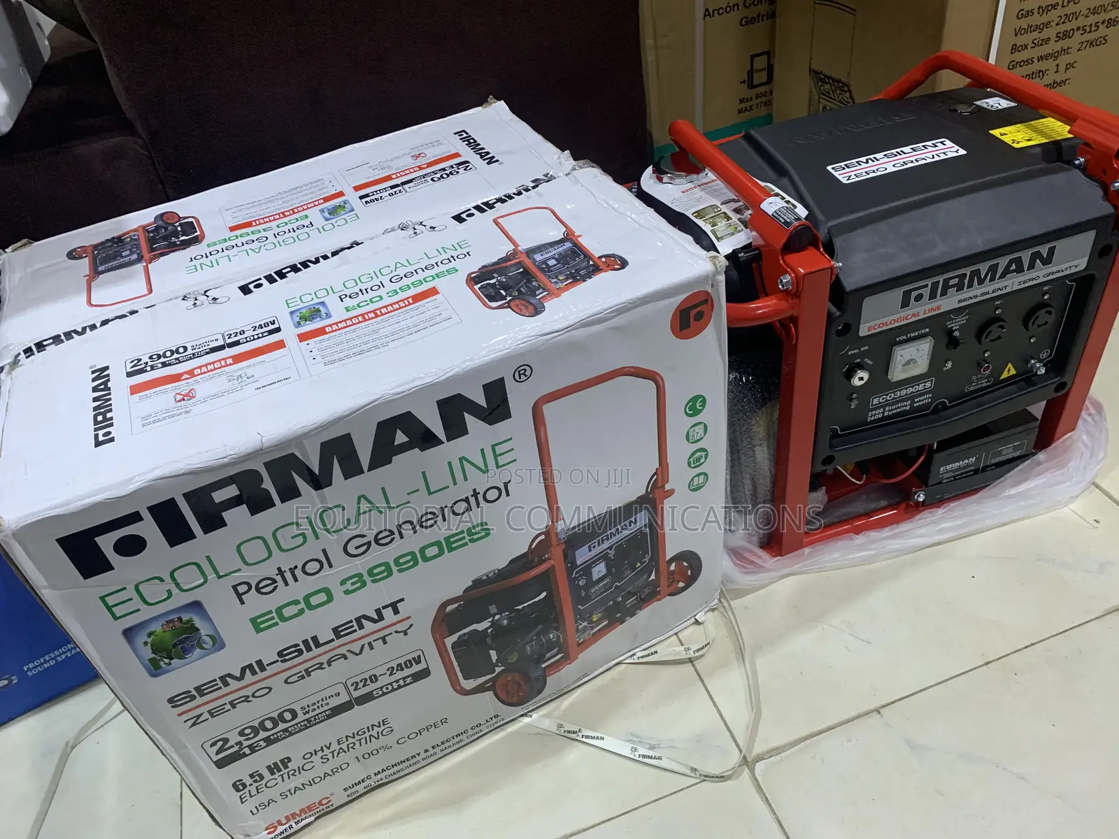 SUMEC FIRMAN 2.9KVA Generator With 15L Fuel Tank