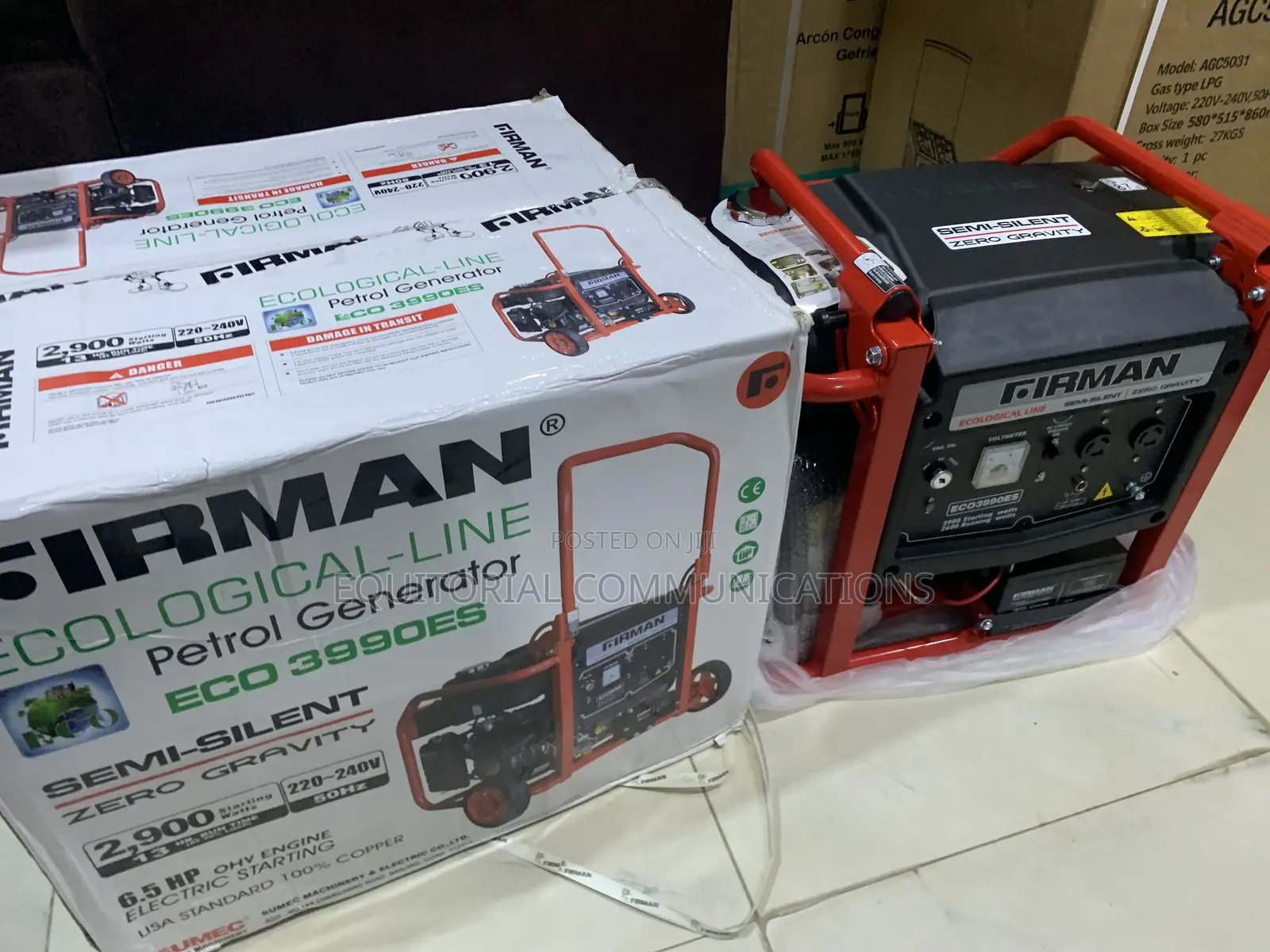 Sumec Firman 2.9kva Eco3990es Efficient Power Generator