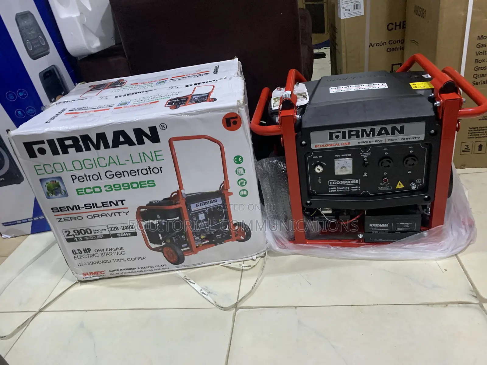 Sumec Firman 2.9kva Eco3990es Efficient Power Generator