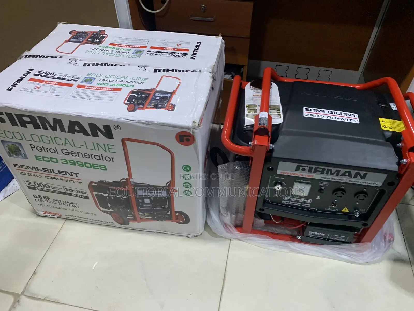 SUMEC FIRMAN 2.9KVA Fuel Saving Generator