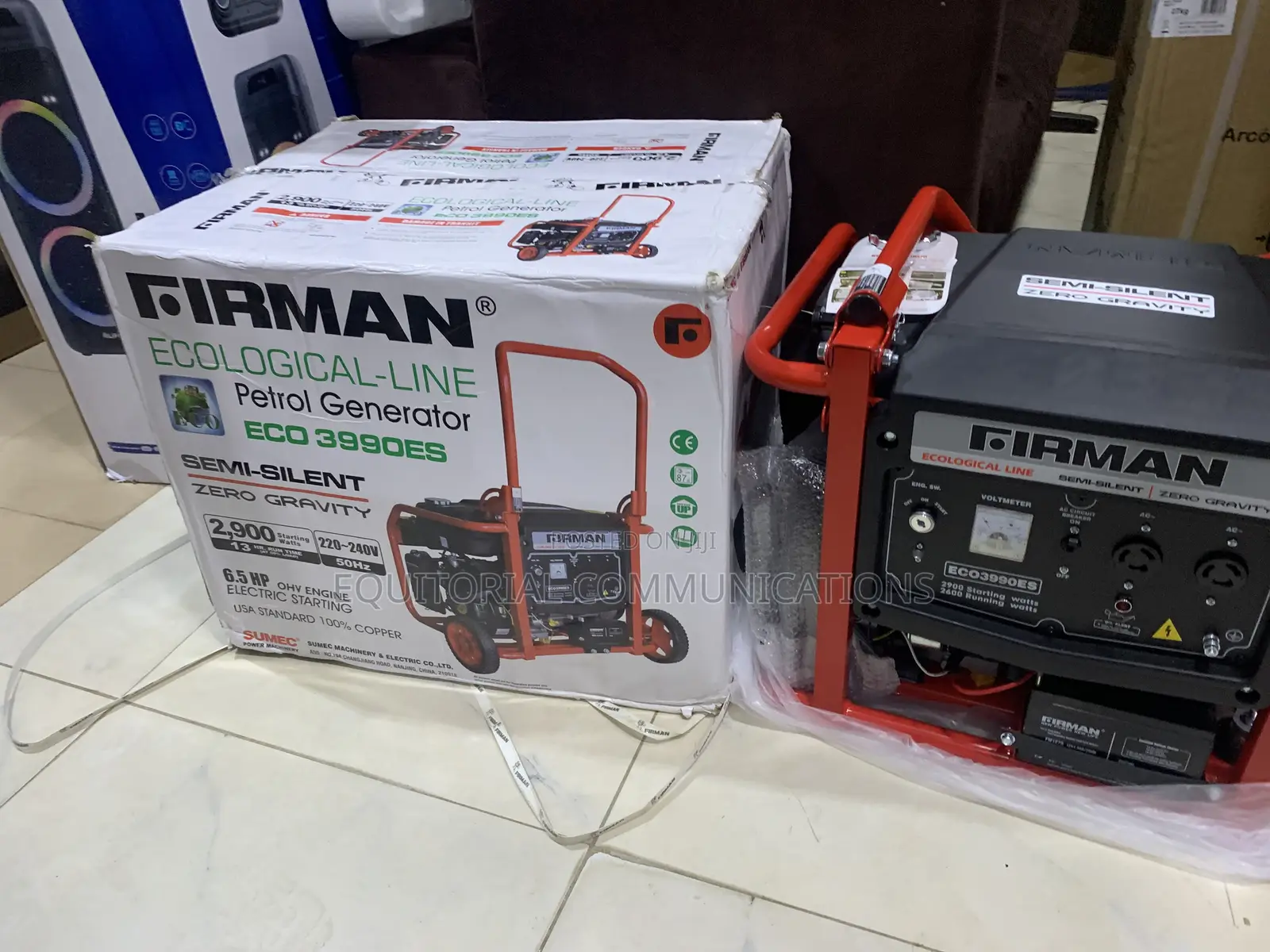 SUMEC FIRMAN 2.9KVA Petrol Generator With Copper Alternator