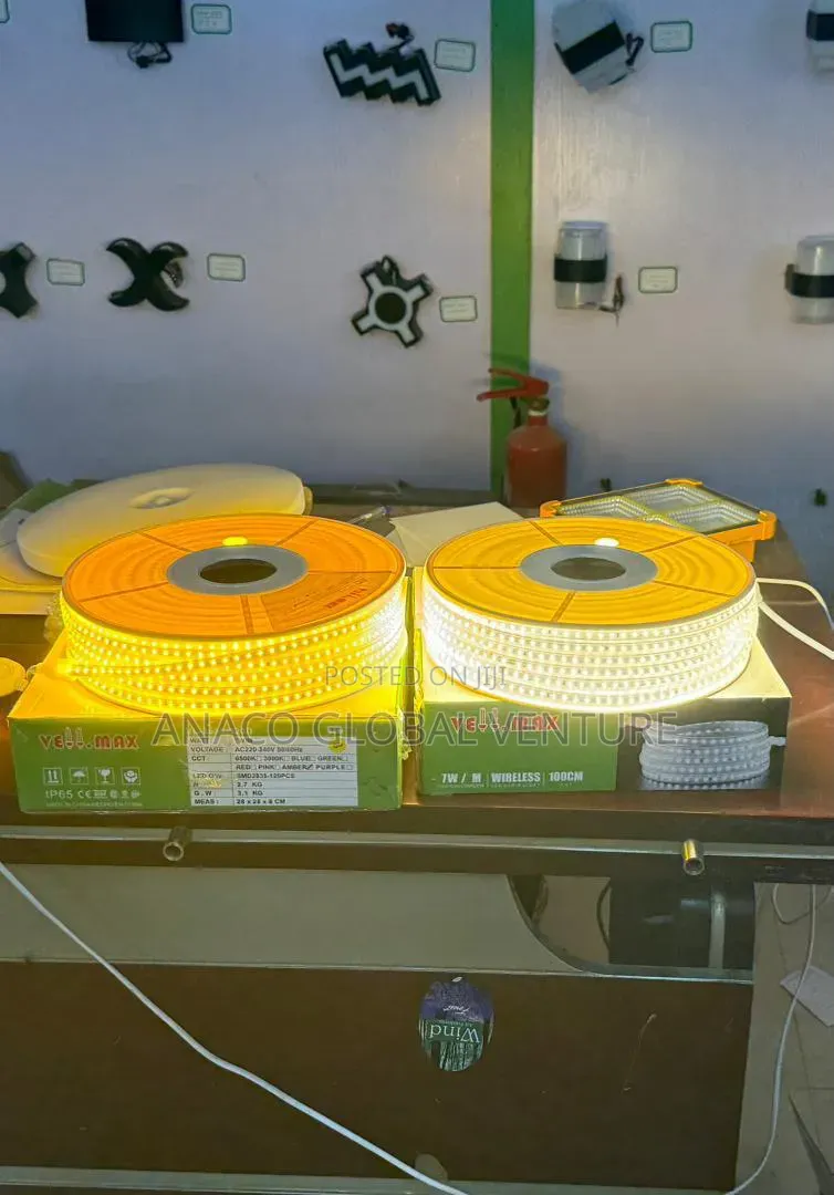 50m Single Colour Rope Lights