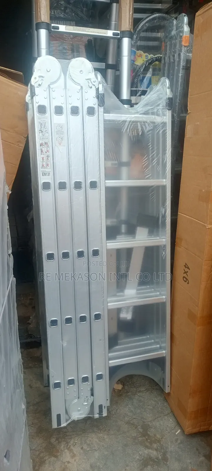 Heavy Duty 4x5(20ft) Industrial Multipurpose Ladder With Warranty