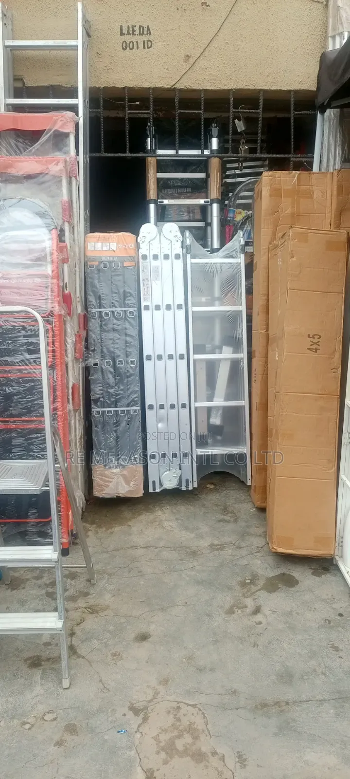 Heavy Duty 4x5(20ft) Industrial Multipurpose Ladder With Warranty
