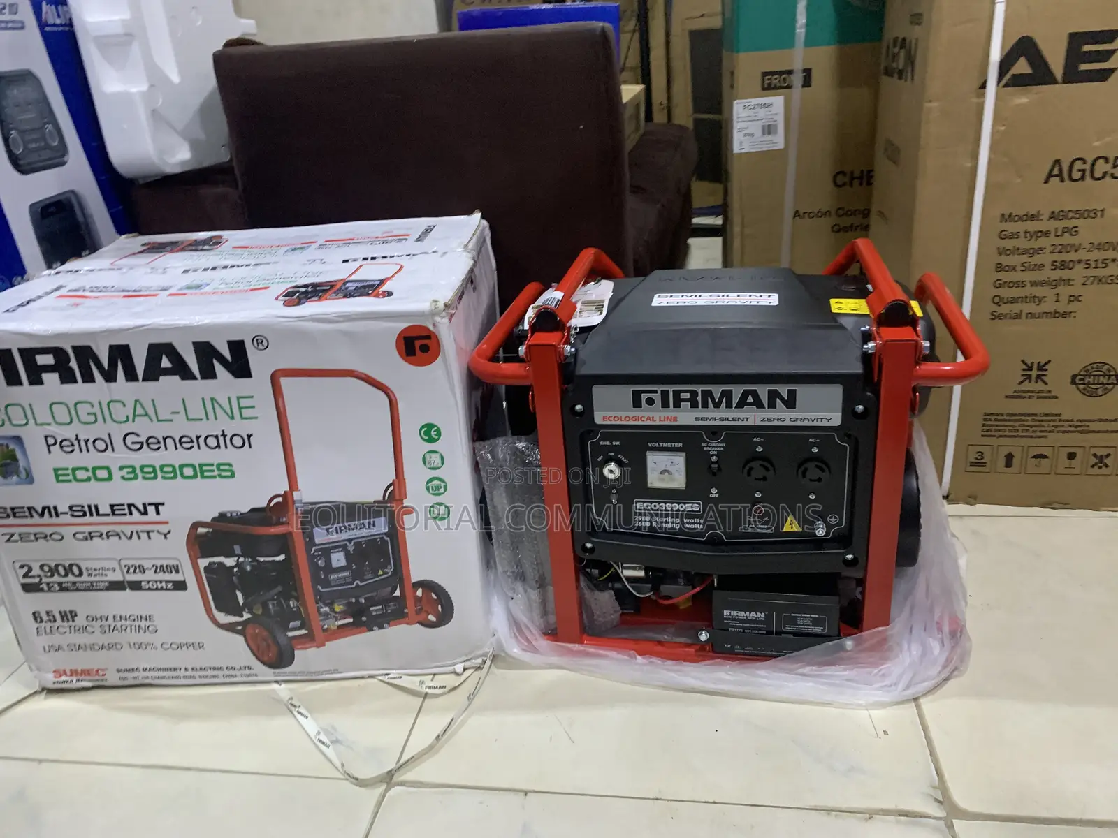 SUMEC FIRMAN 2.9KVA Generator With Strong Engine