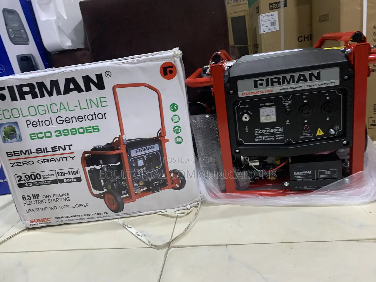 SUMEC FIRMAN 2.9KVA Generator With Strong Engine