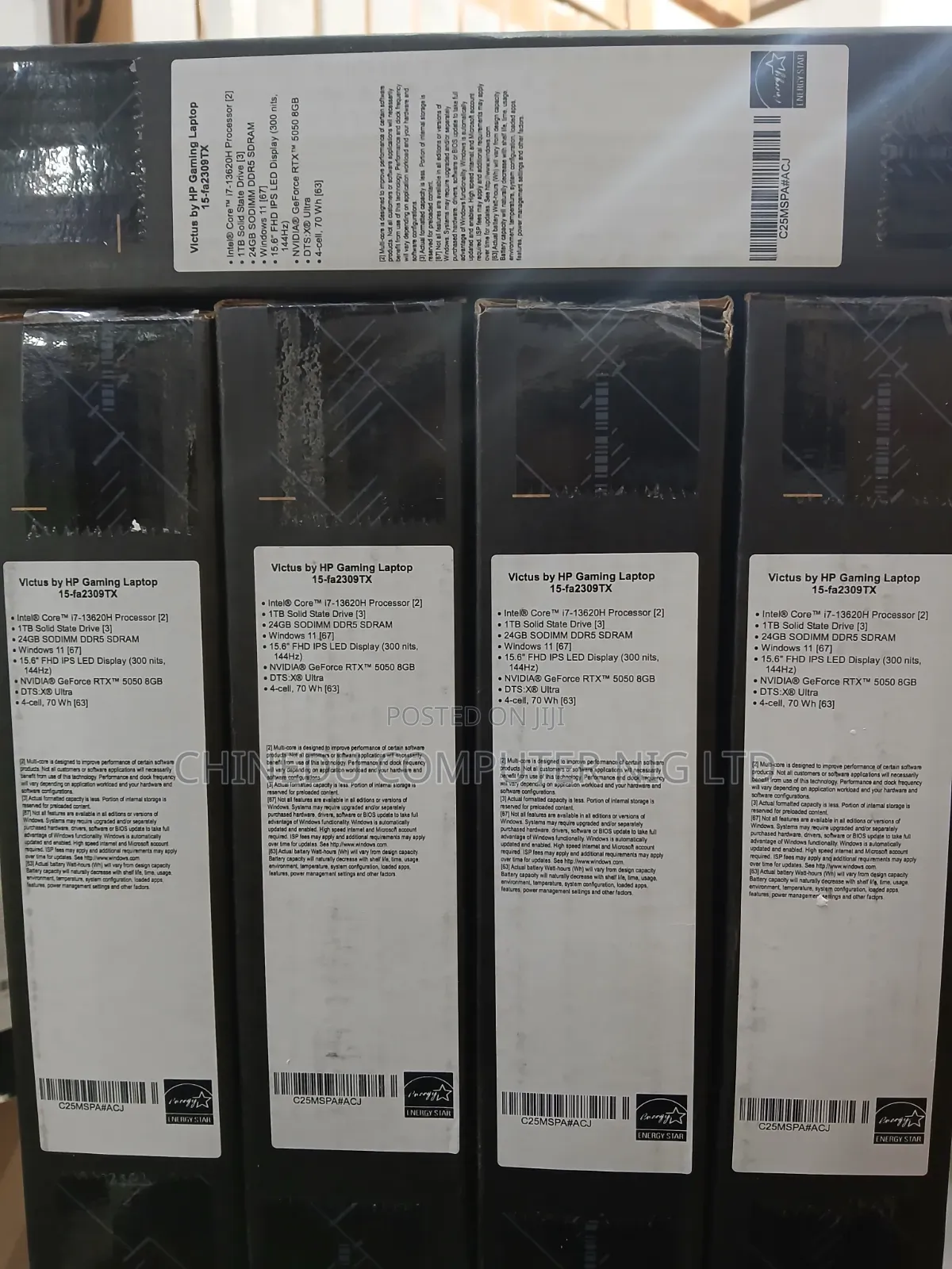 New Laptop HP Victus 15 24GB Intel Core i7 SSD 1T