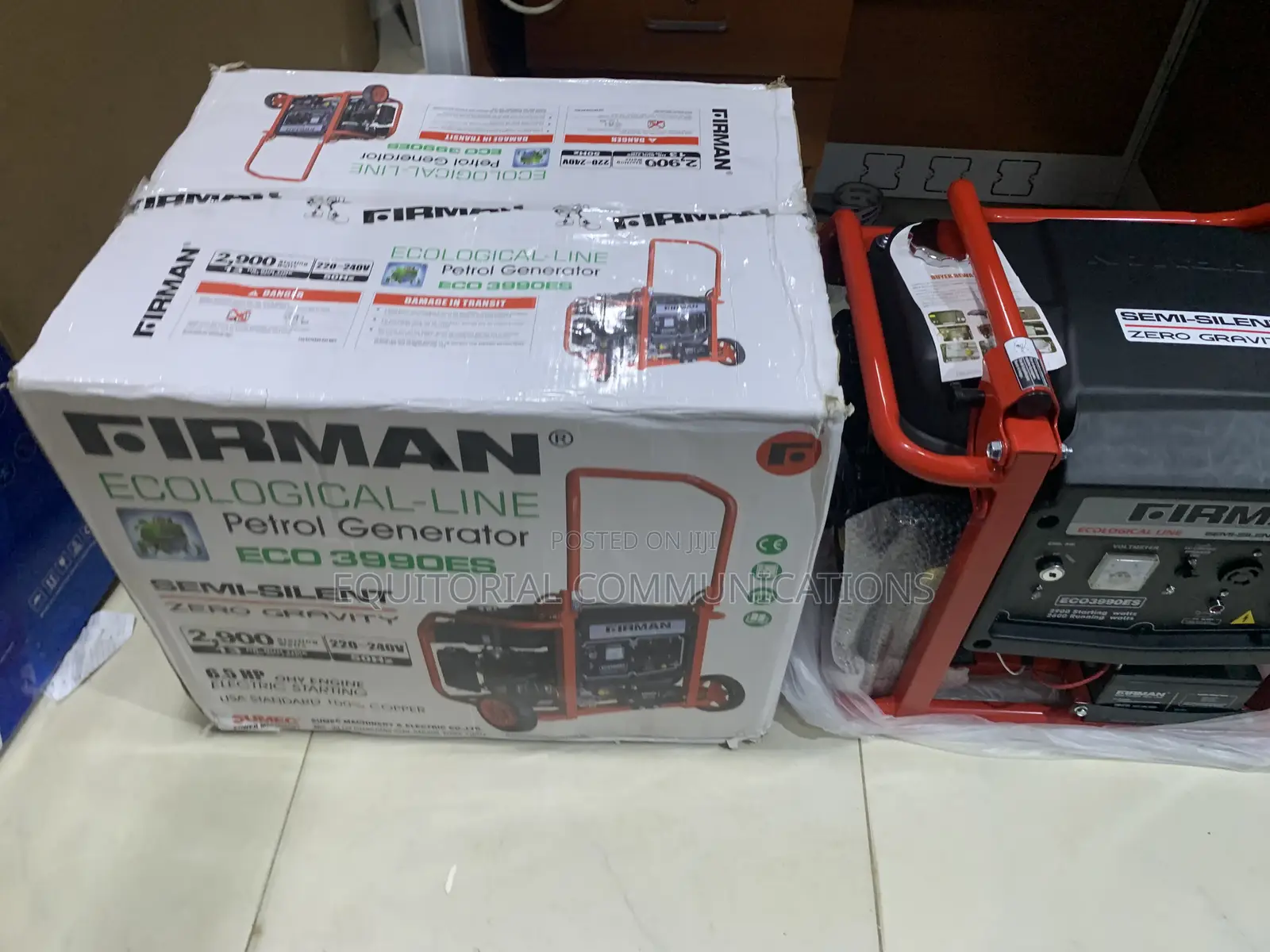 SUMEC FIRMAN 2.9KVA Generator With Key Ignition