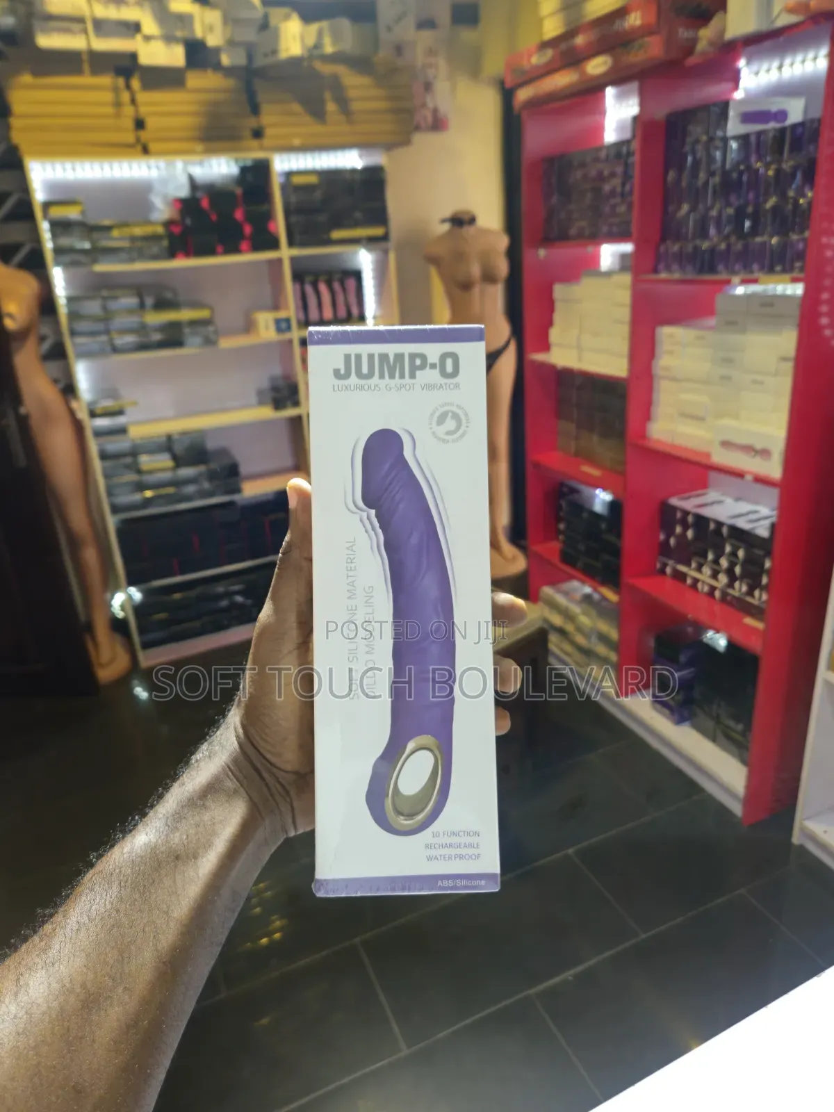 Long Vibrating Dildo