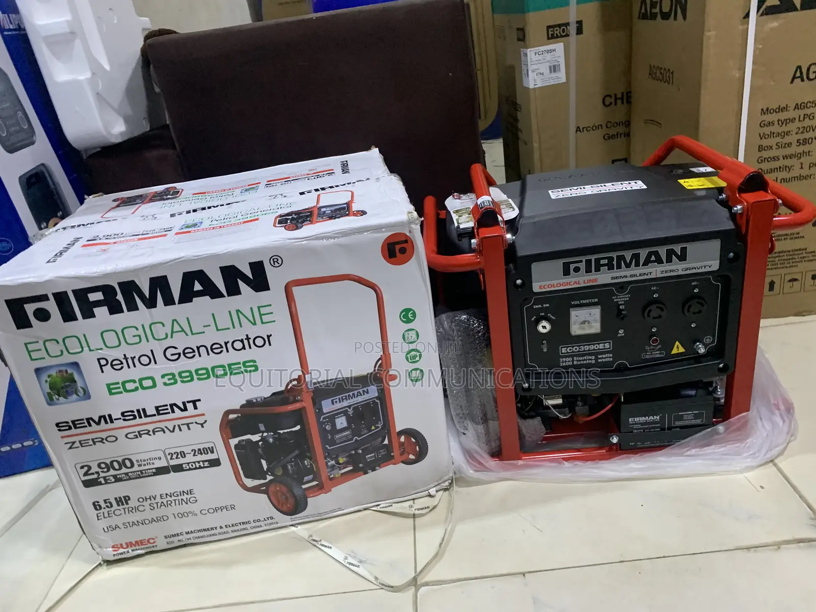 SUMEC FIRMAN 2.9KVA Generator With High Durability