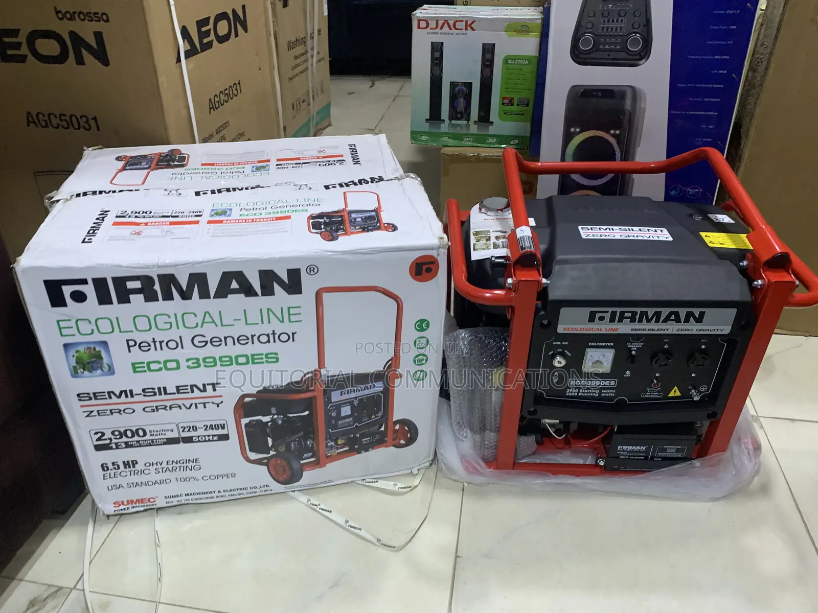 SUMEC FIRMAN 2.9KVA Compact Power Generator