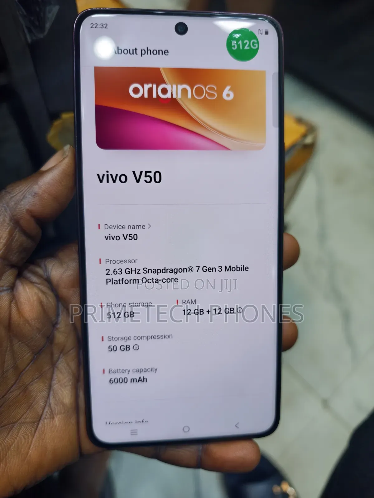 Vivo V50 512 GB Purple