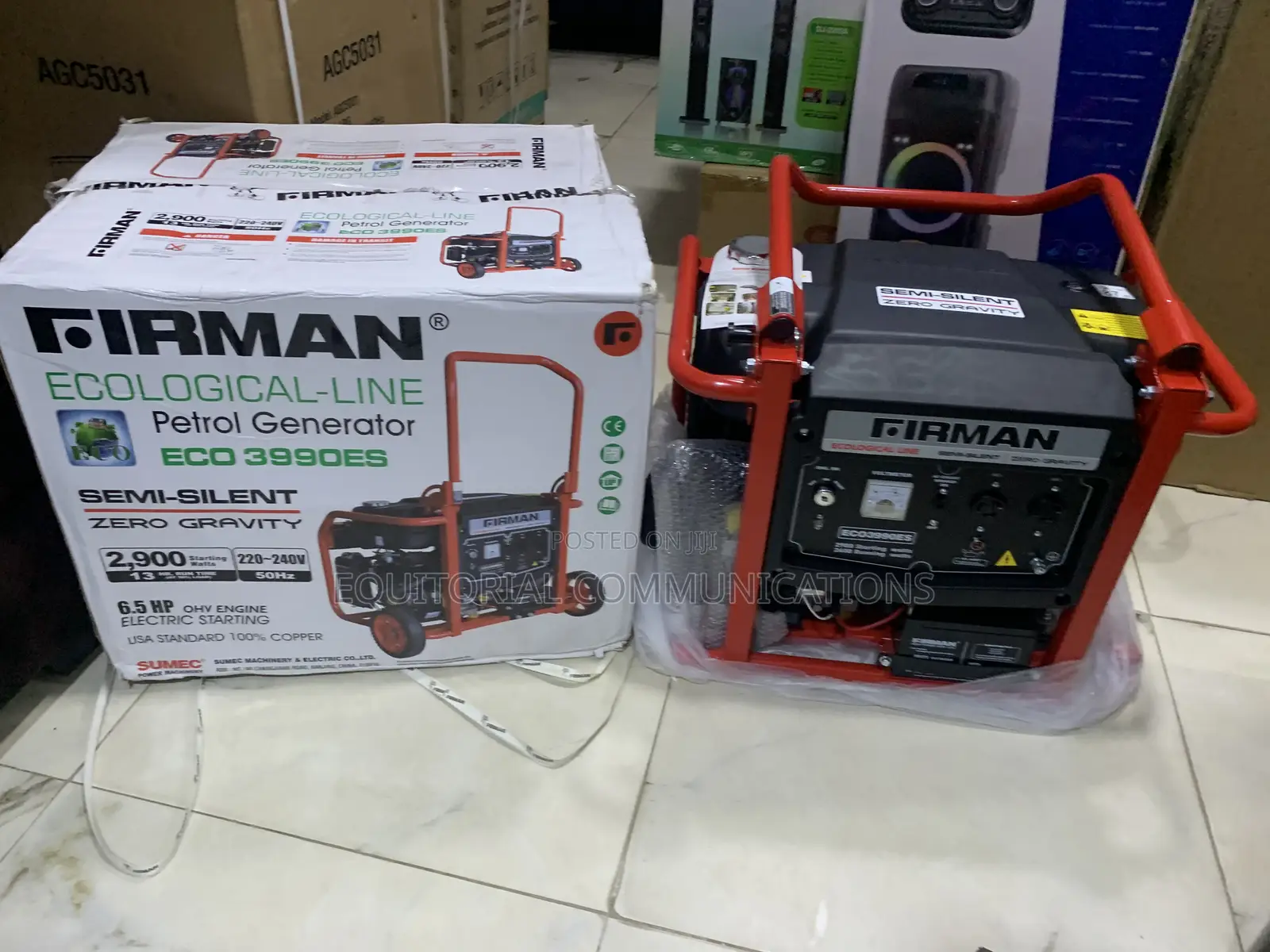 SUMEC FIRMAN 2.9KVA Generator With Reliable Starting System