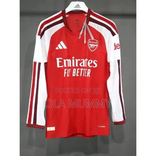Arsenal Home Authentic Jersey Long Sleeve 2026/27