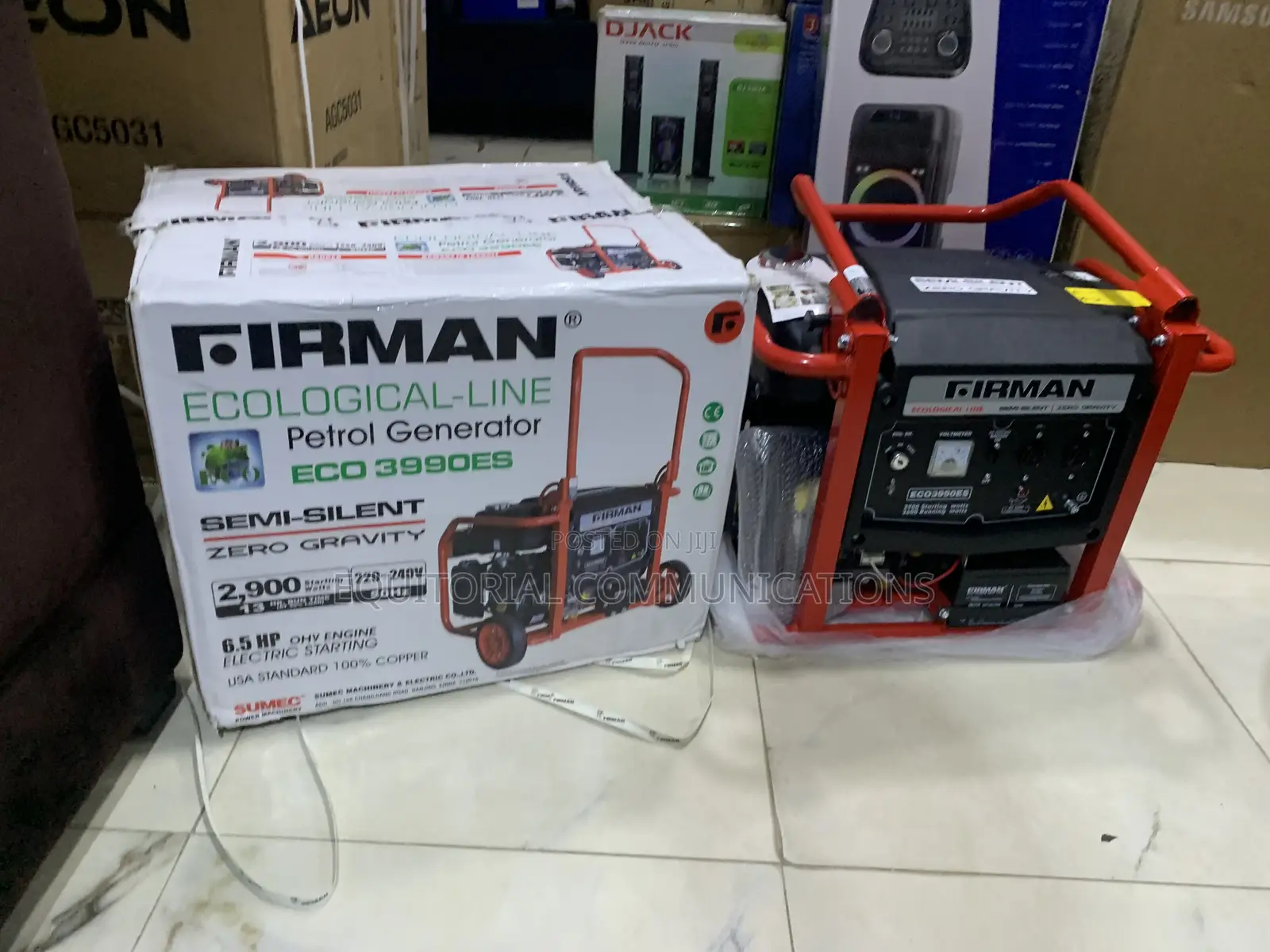 SUMEC FIRMAN 2.9KVA Fuel Saving Petrol Generator
