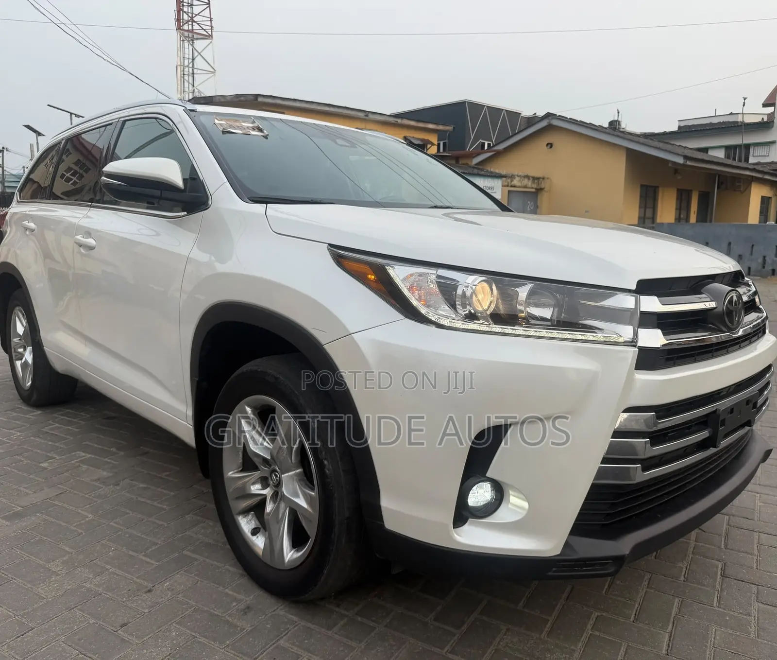 Toyota Highlander Limited 2019 White