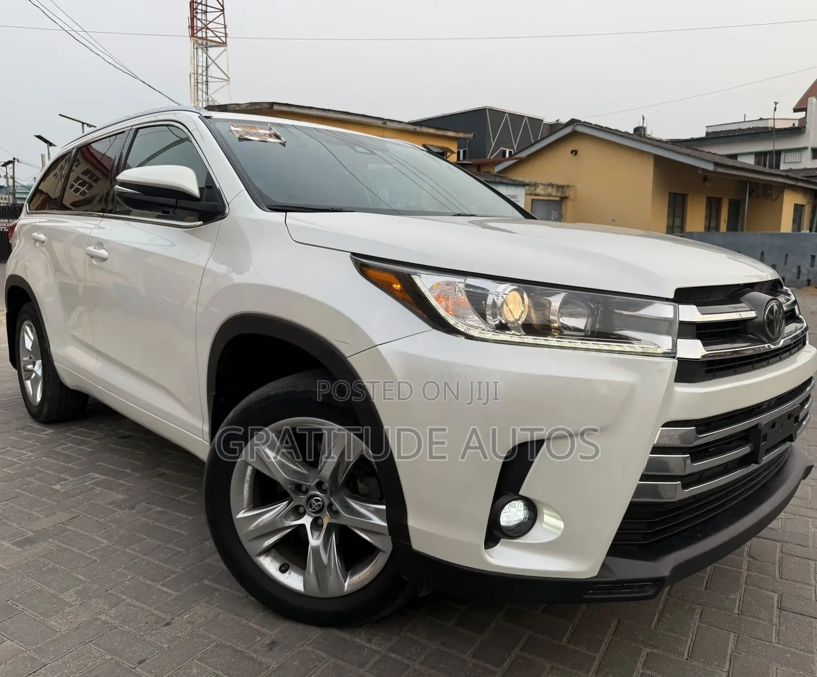Toyota Highlander Limited 2019 White