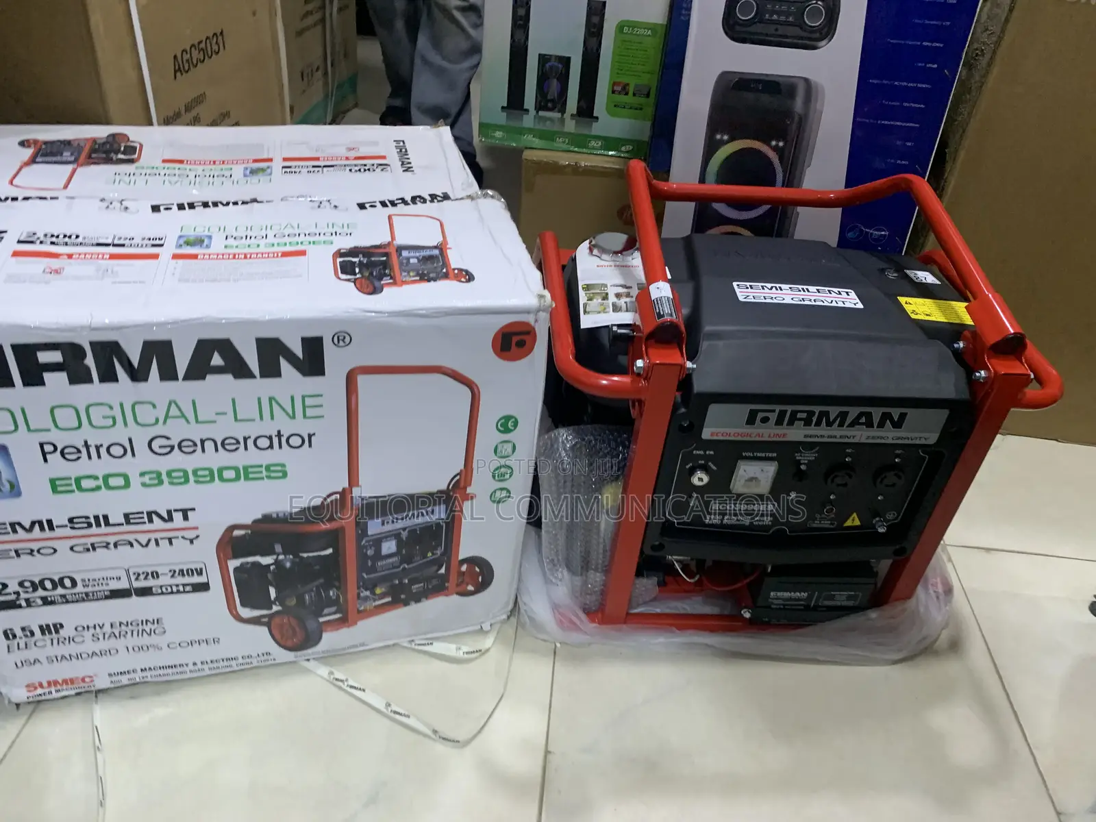 SUMEC FIRMAN 2.9KVA Portable Home Power Generator