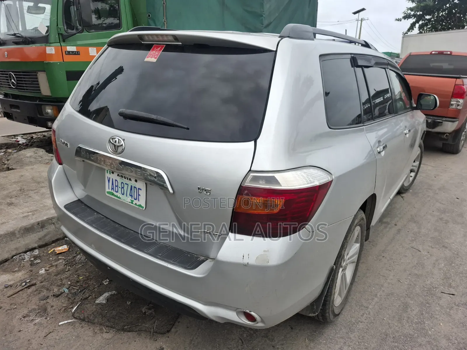 Toyota Highlander Sport 4x4 2009 Silver