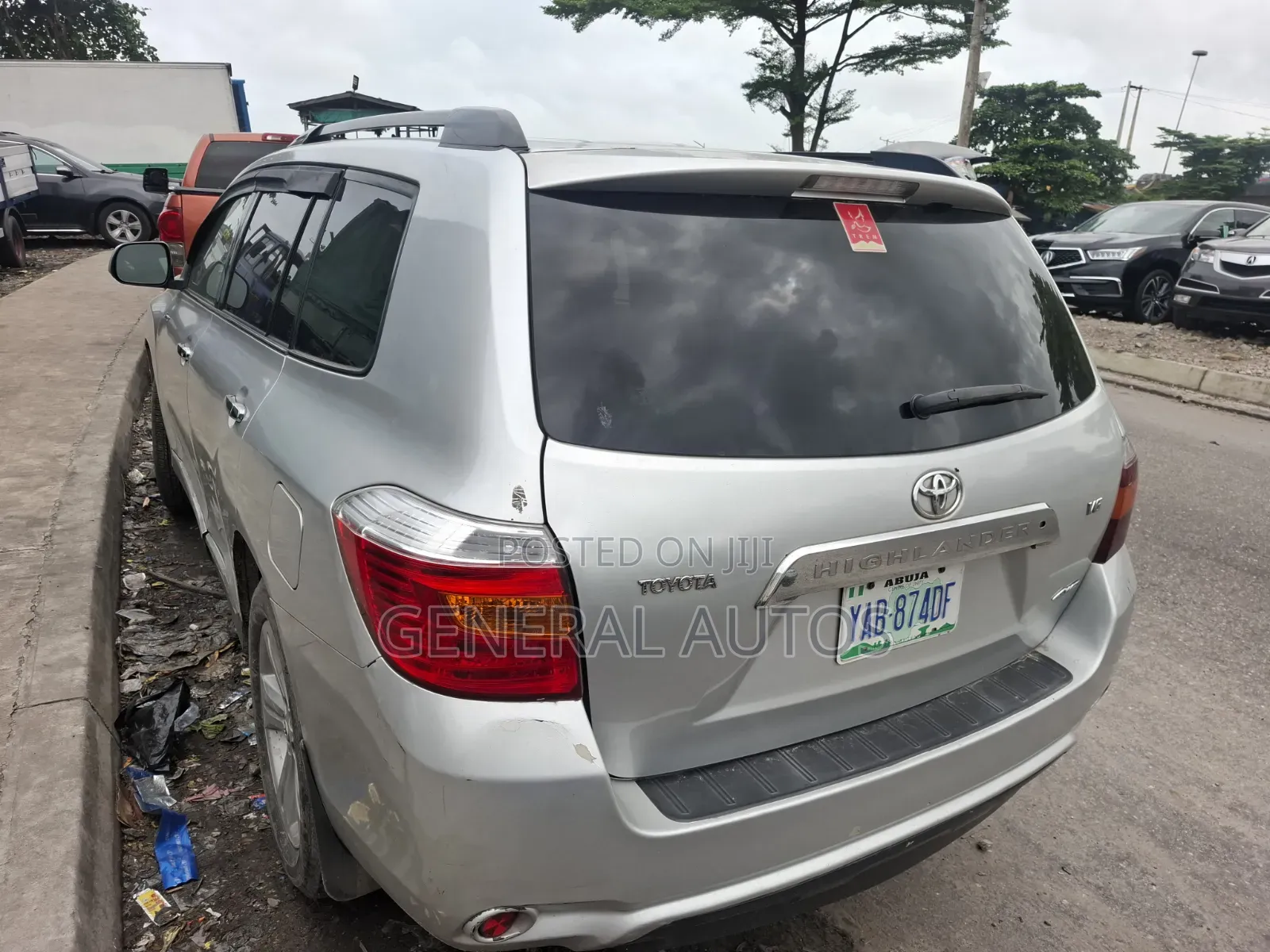 Toyota Highlander Sport 4x4 2009 Silver