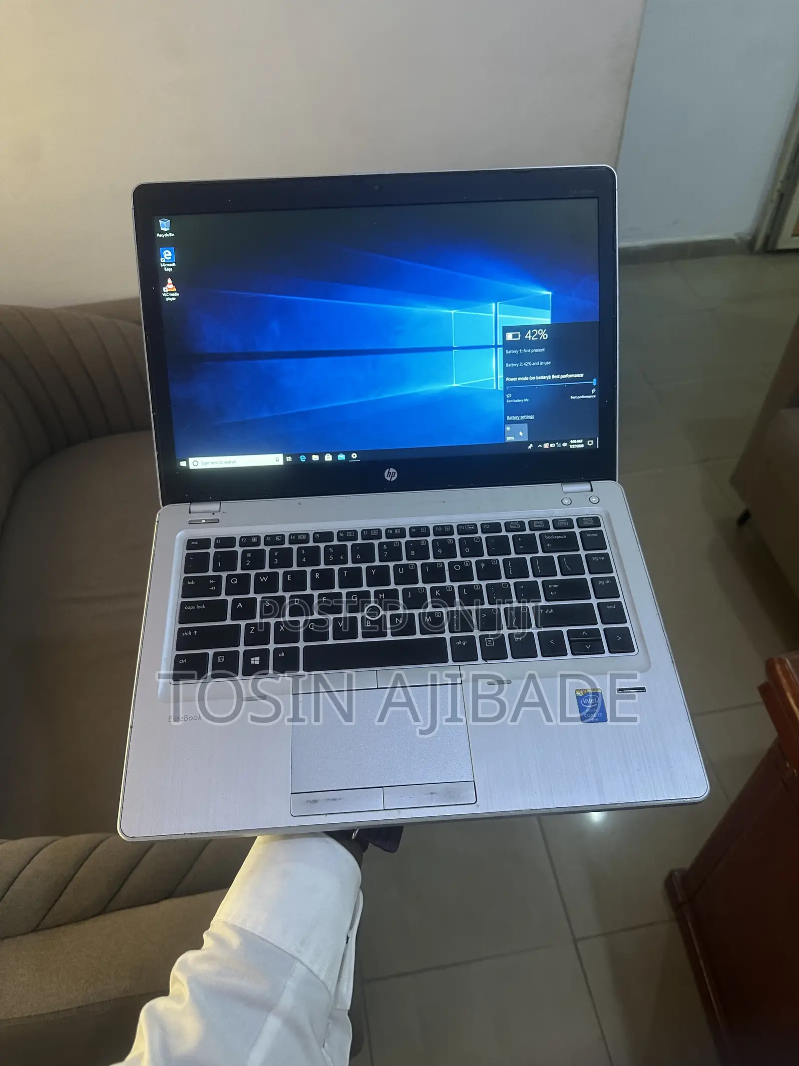 Laptop HP EliteBook Folio 9480M 8GB Intel Core i7 HDD 500GB