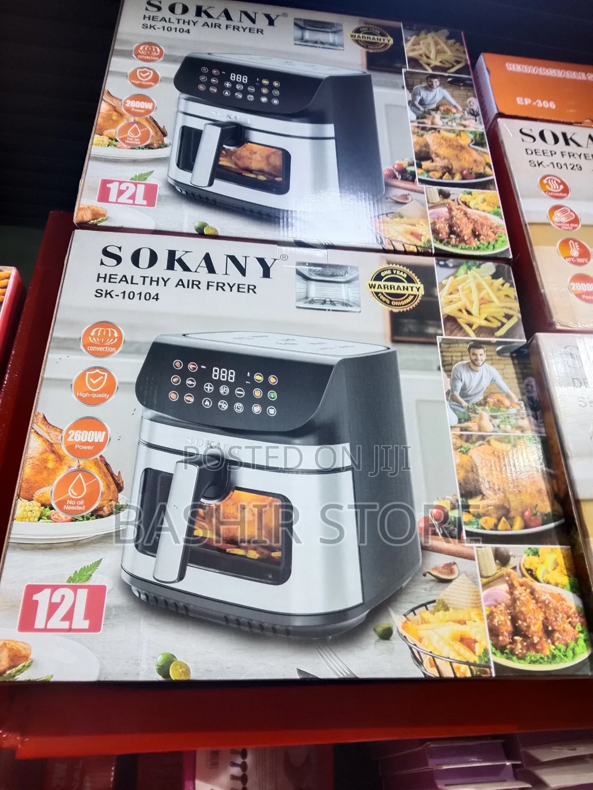 Sokany Healthy Air Fryer (SK-10104)