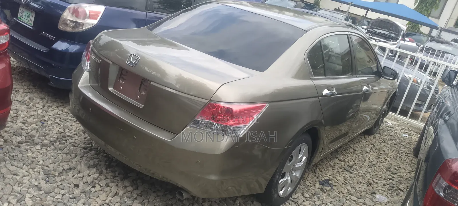 Honda Accord 2008 Gold
