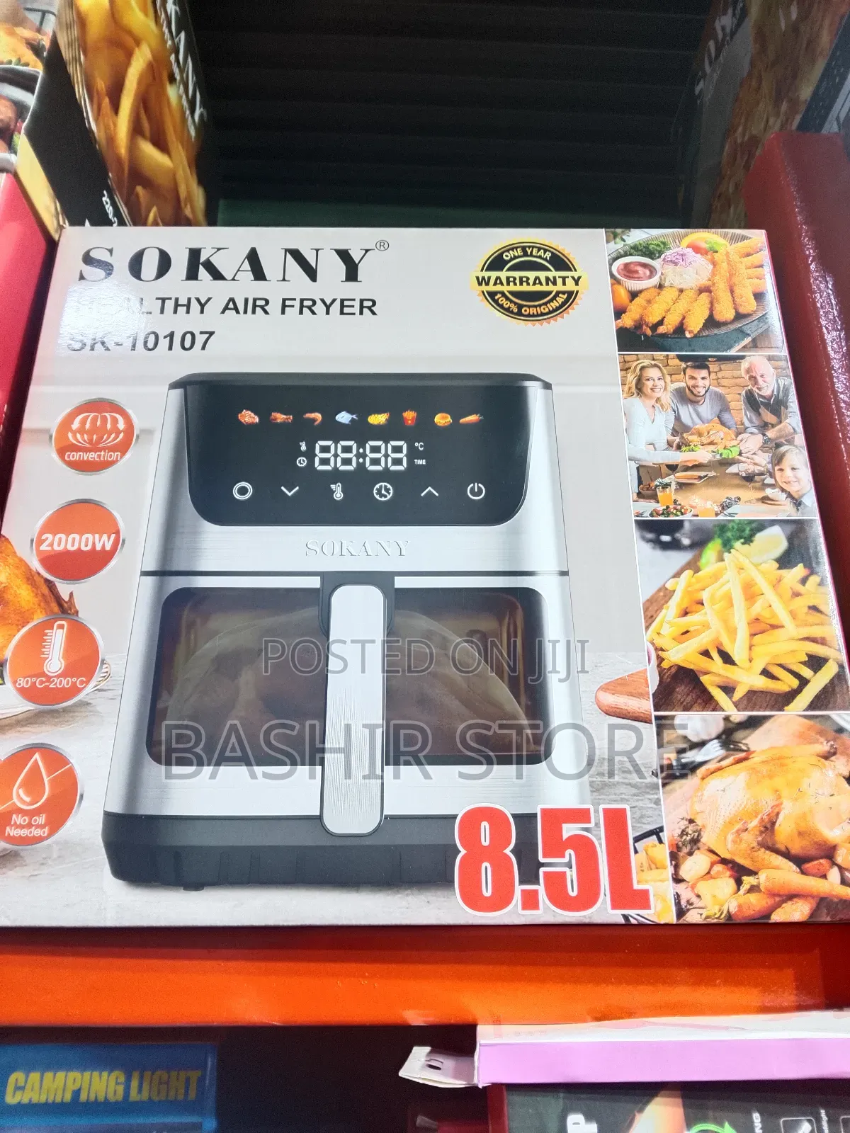 Sokany 8.5L Digital Air Fryer