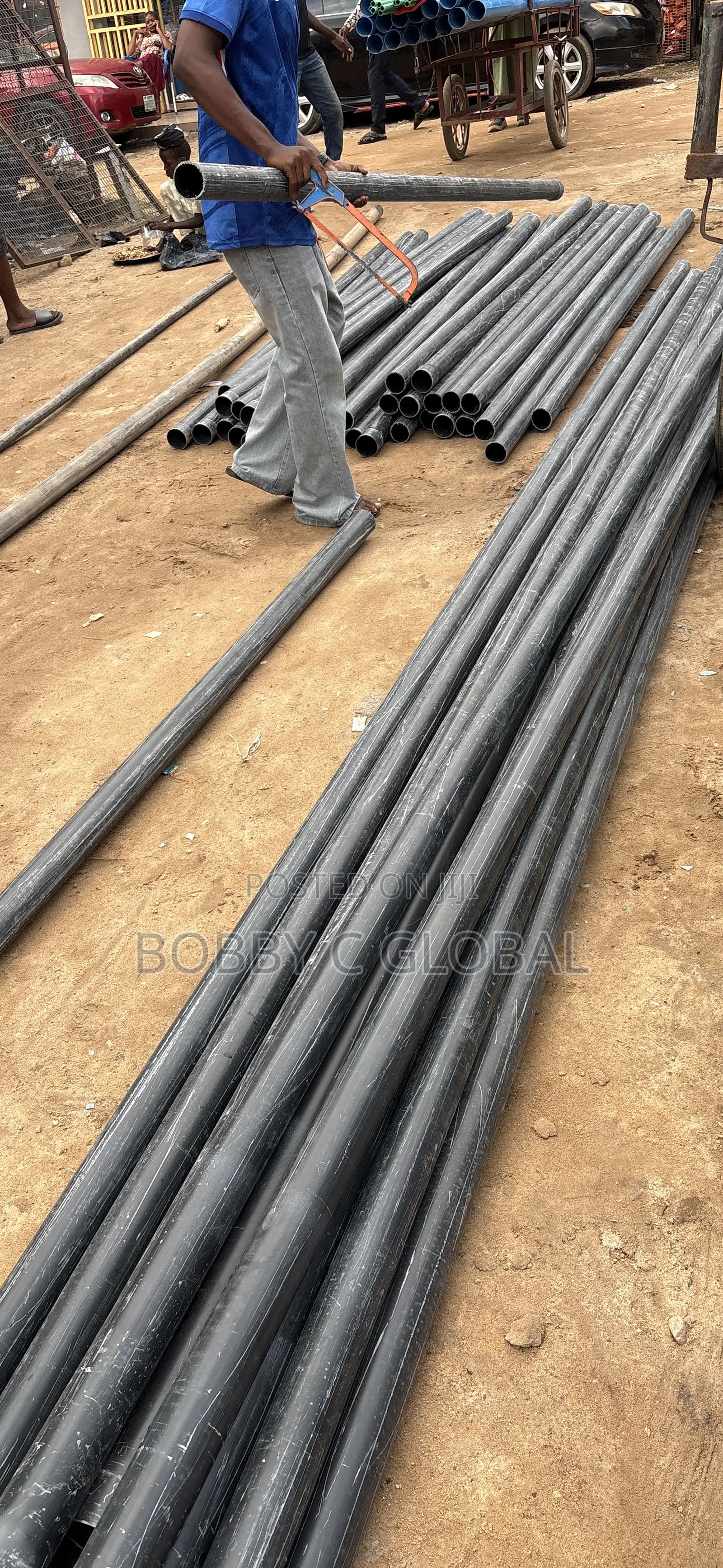 HDPE Black Pipes All Sizes Available
