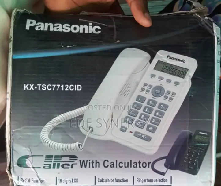 Panaosnic Intercom KX-TSC7712CID + Caller ID and Calculator