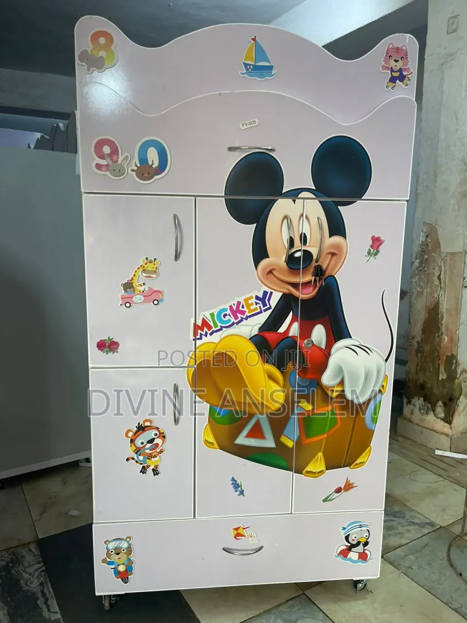 Children Cabinet Wardrobe Medium
