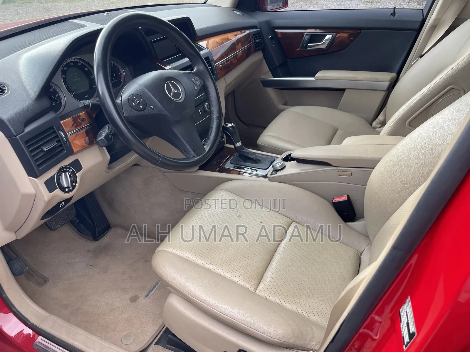 Mercedes-Benz GLK-Class 2010 Red