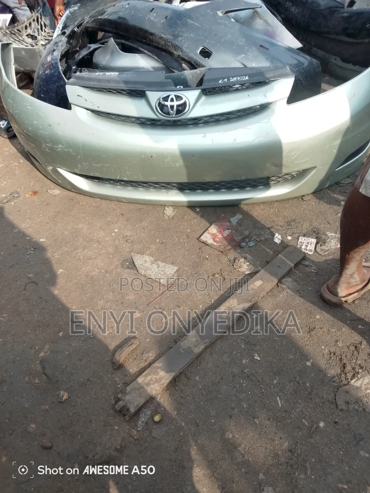 Complete Front Bumper Toyota Sienna 2006 Model