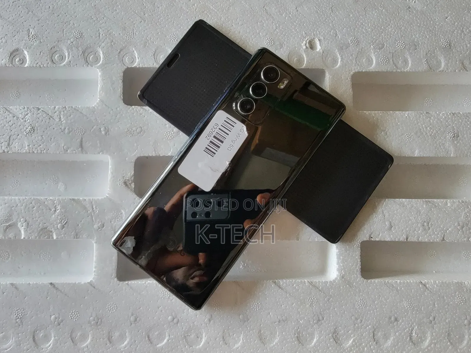 LG Wing 5G 256 GB Black