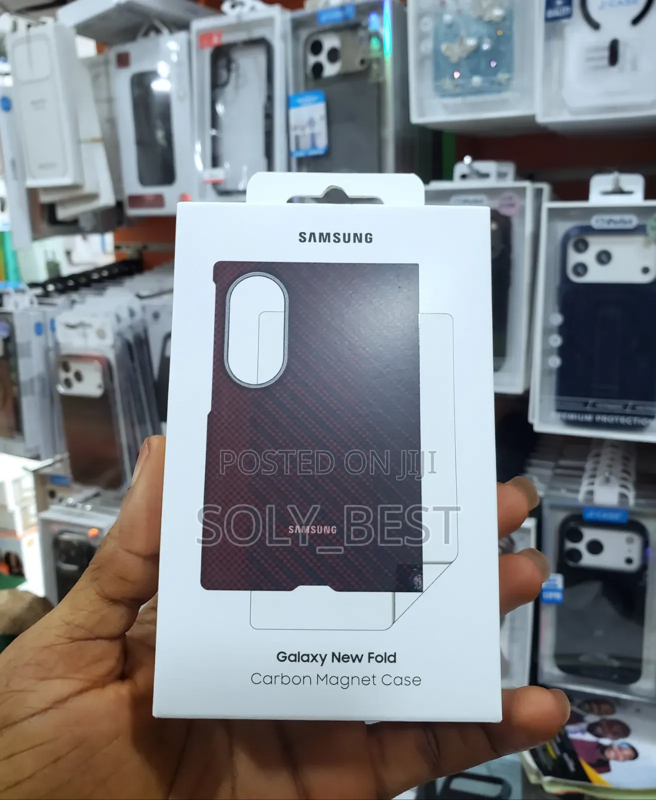 Samsung Galaxy Z Fold 8 Carbon Fiber Case With Magsafe
