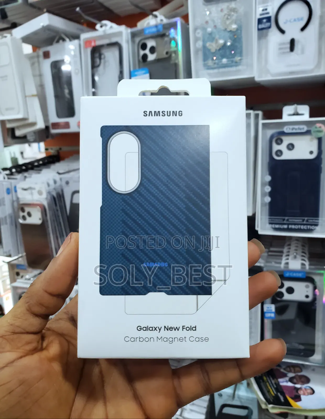 Samsung Galaxy Z Fold 8 Carbon Fiber Case With Magsafe
