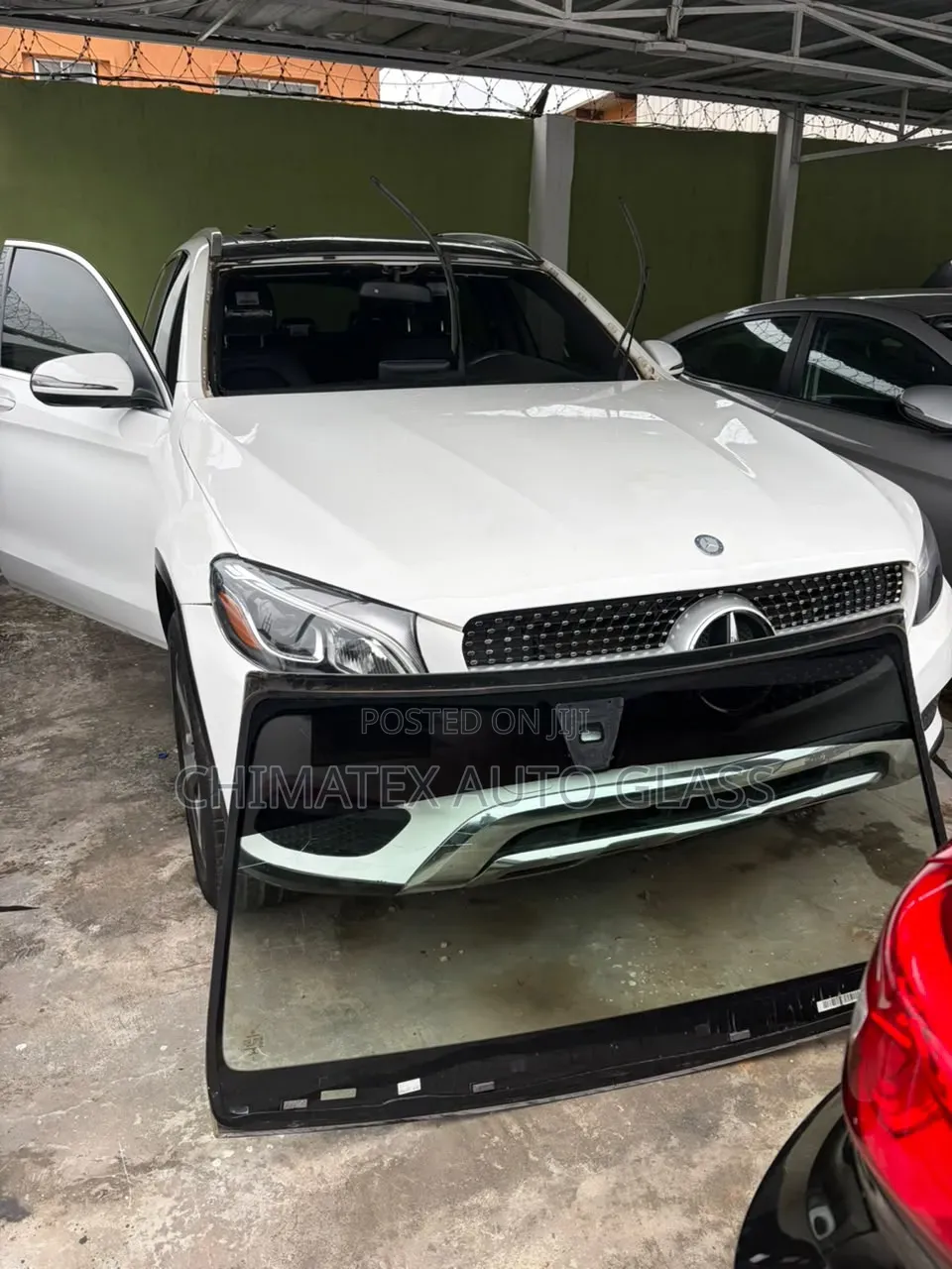 Glc300 2018 Coupe Windscreen Glass Available Installed at Chimatex