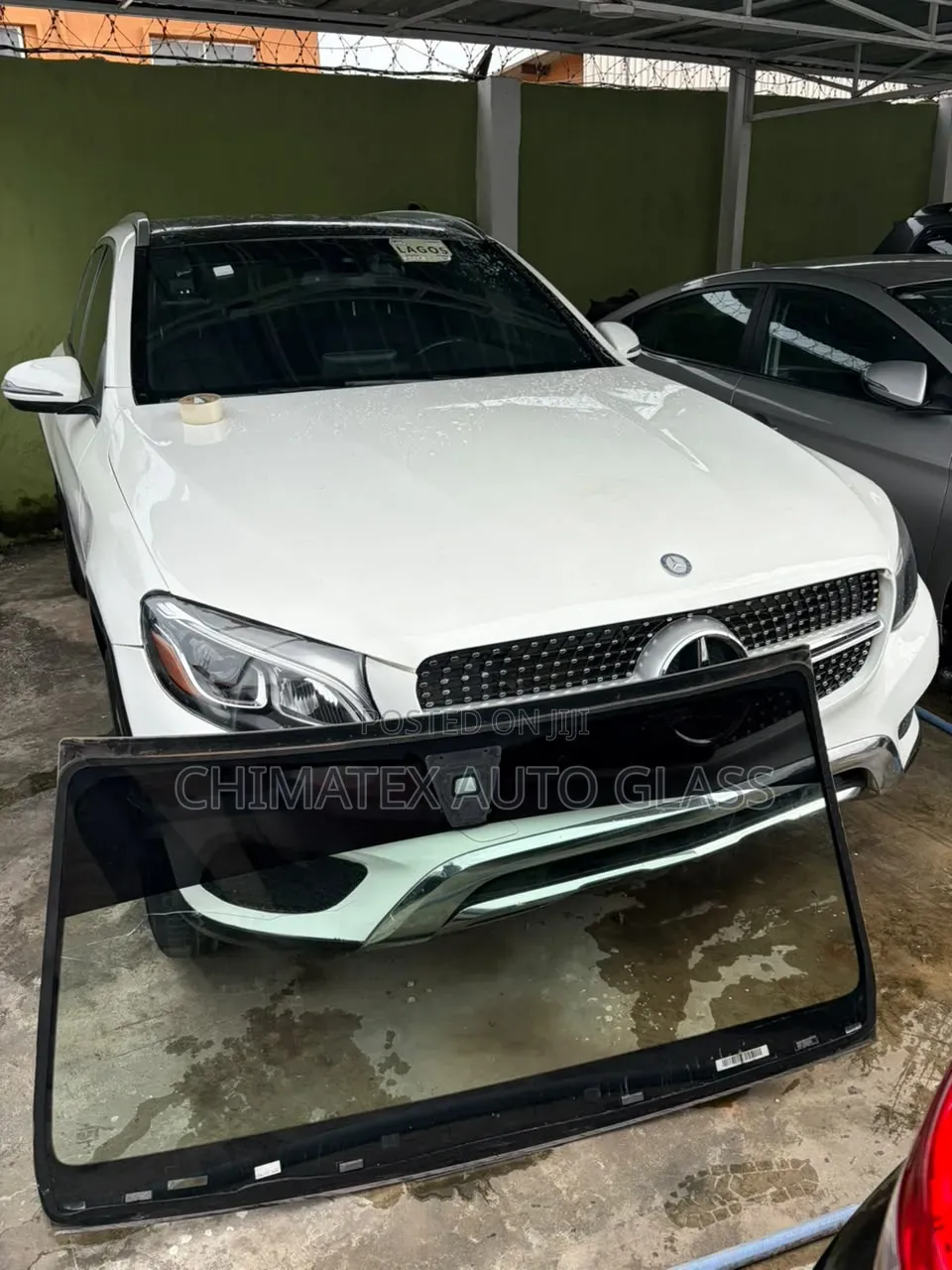 Glc300 2018 Coupe Windscreen Glass Available Installed at Chimatex
