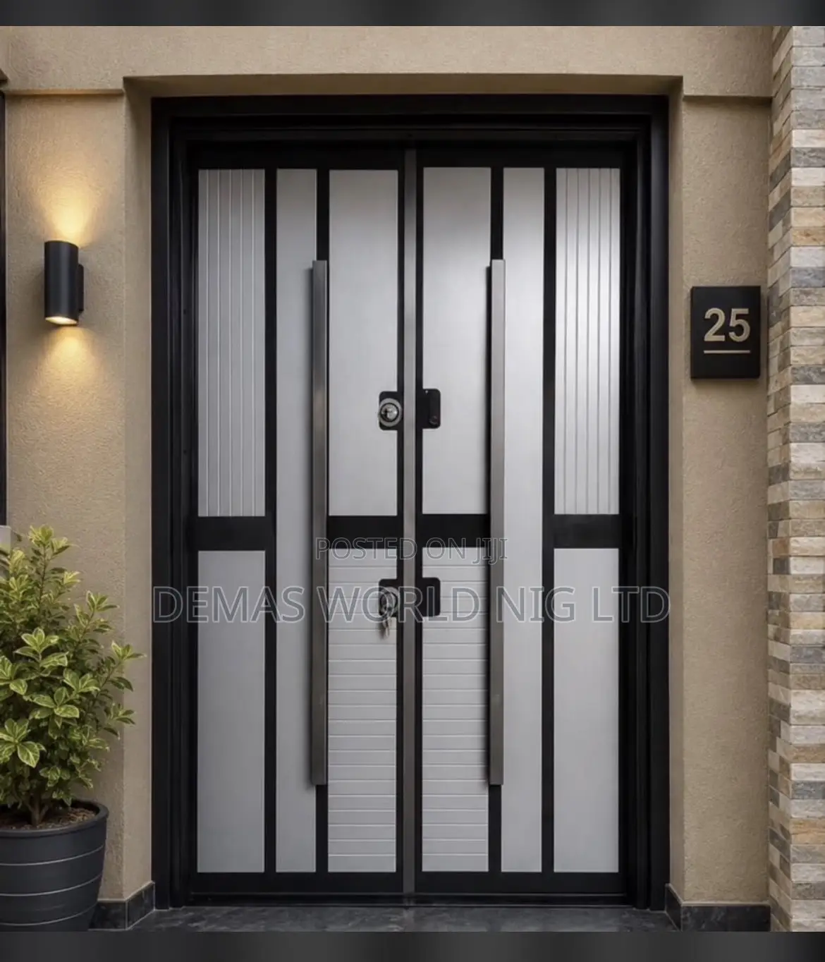 Luxury Door 5 by 7ft With Complete Accessories