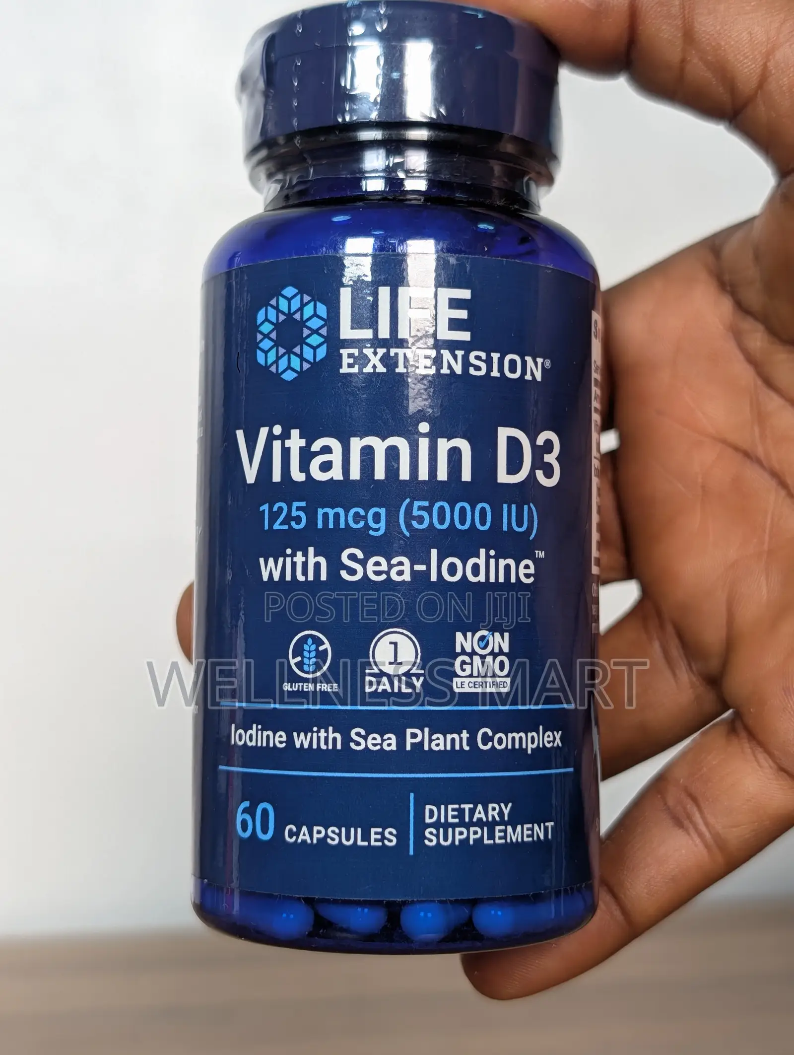 Life Extension Vitamin D3 5000 IU | Bone Immune | 60 Softgels