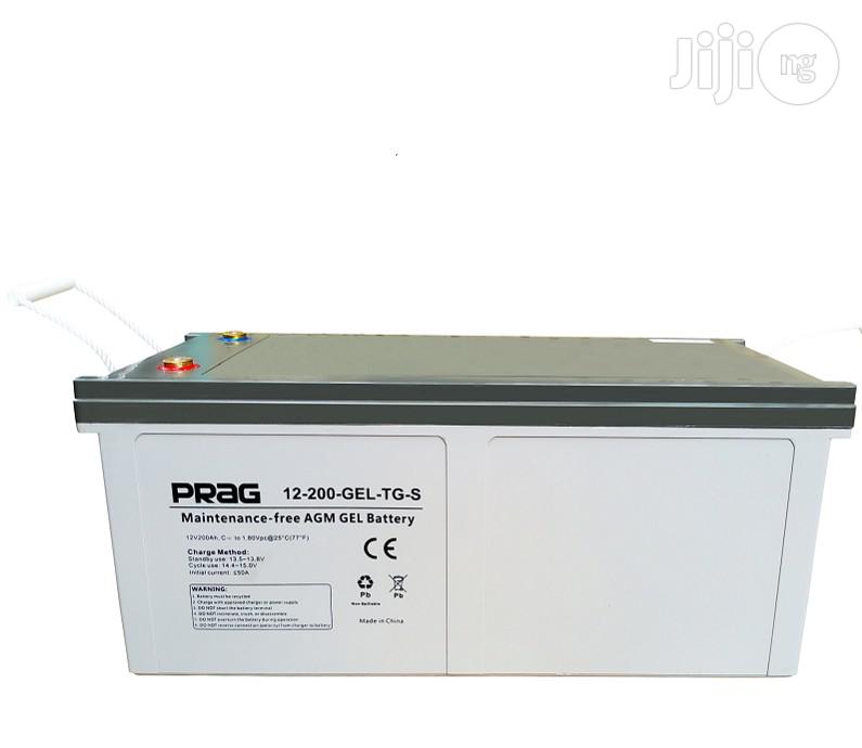 Prag 12v/200ah Premium Gel Battery