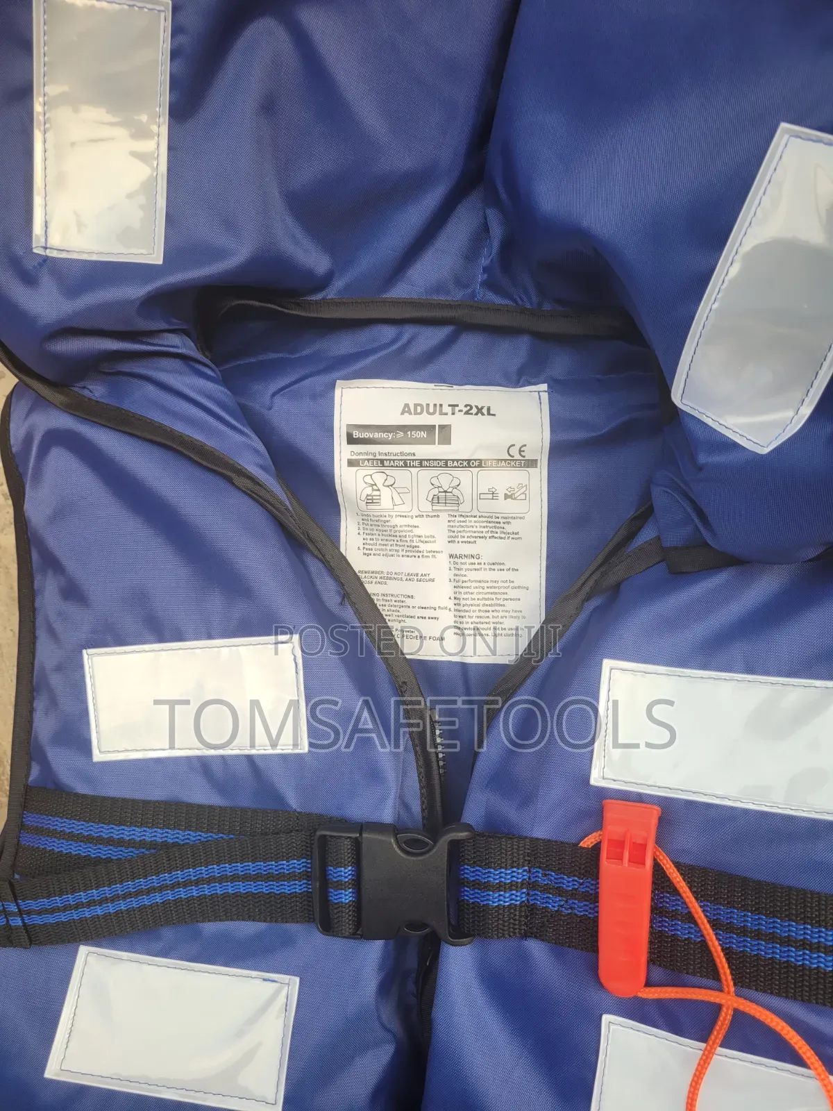 Blue Life Jacket