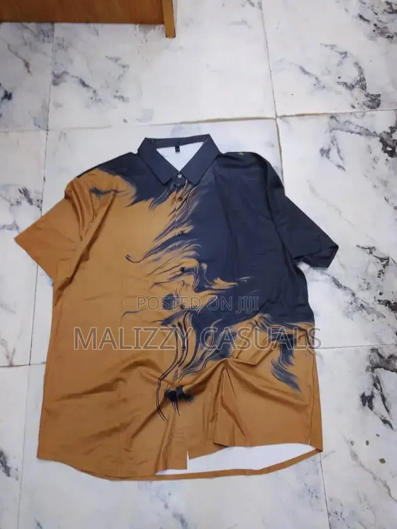 Premium Graphic Shirts for Men | Stylish Polyester Button Down Shirt