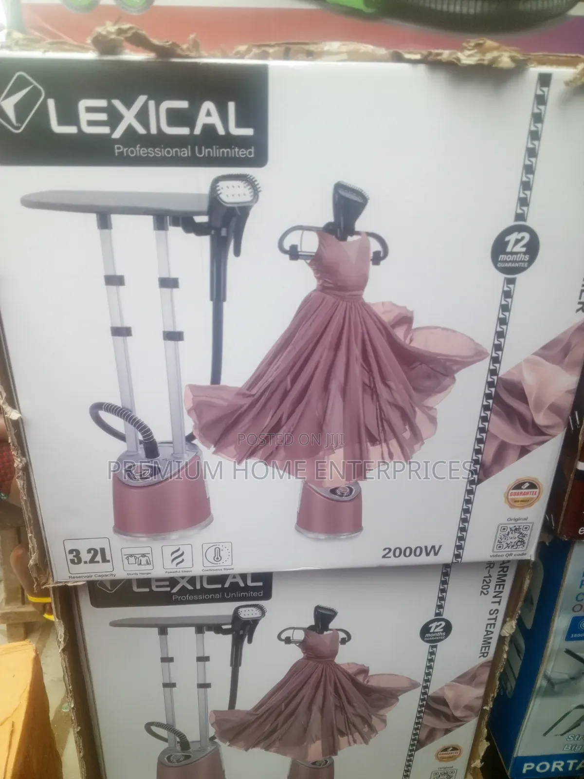 Lexical 2000 Watt Garment Steamer | LGR 1202